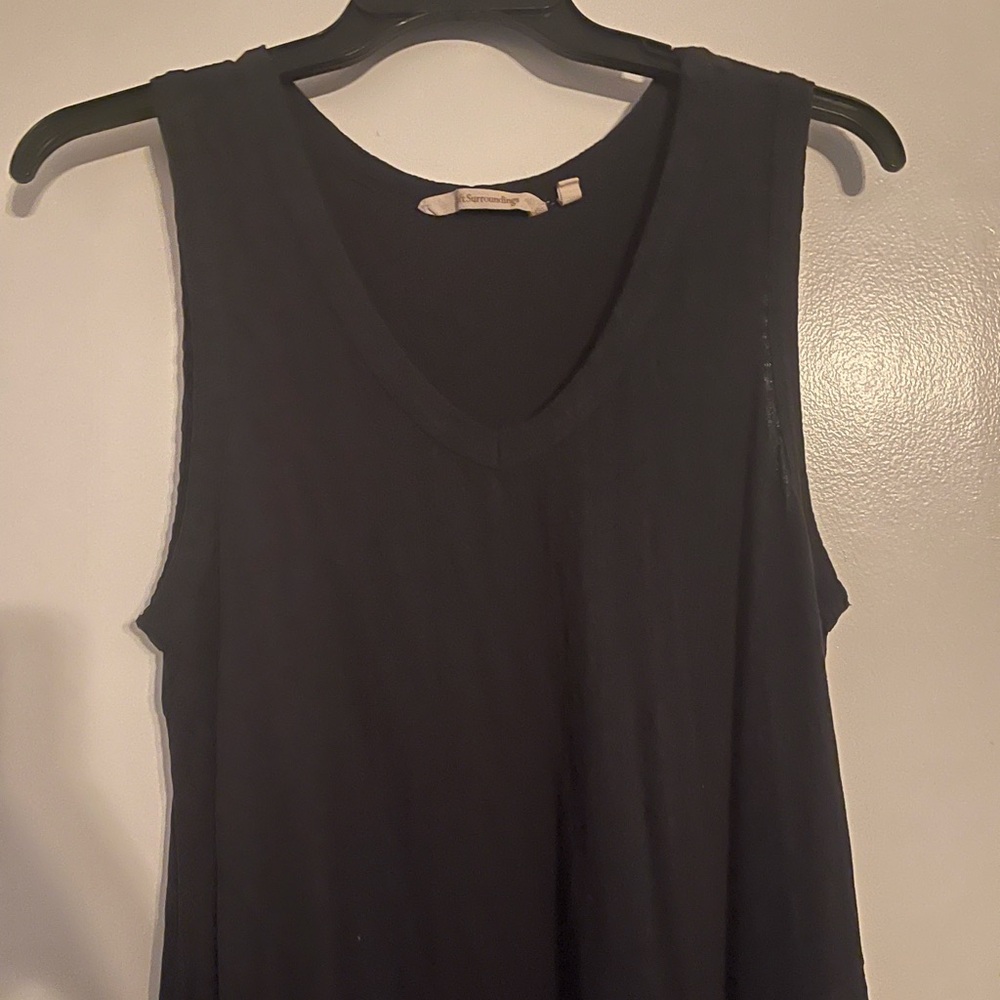 Soft Surroundings Black Maxi Dress